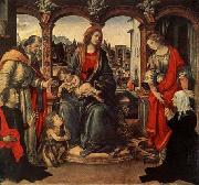 Fra Filippo Lippi Madonna with Child and Saints France oil painting artist